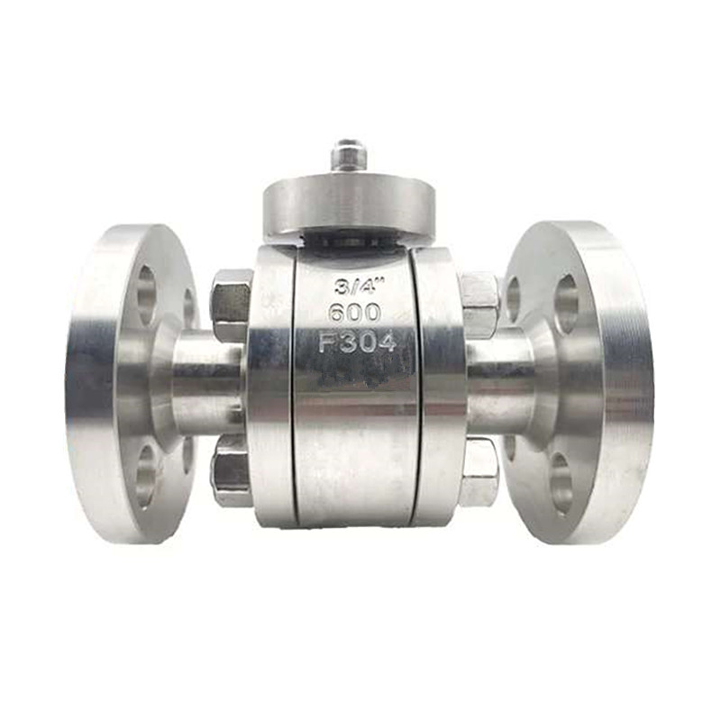 Ansi Flanged Tekanan Tinggi Injap Bola 600lb