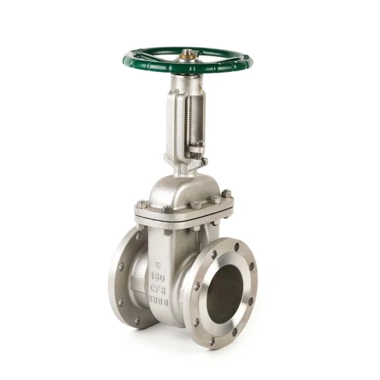 API6D Cast Steel Rising Stem Flange Gate Valve untuk Perindustrian