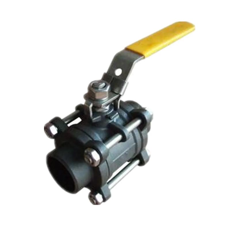 Karbon Keluli 3-PC Dikimpal Bola Injap PN64