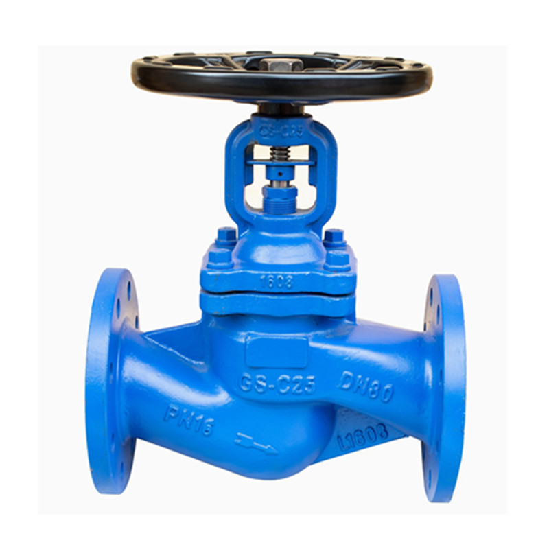 GS-C25 FLANGED DIN Standard Bellow Seal Globe Valve