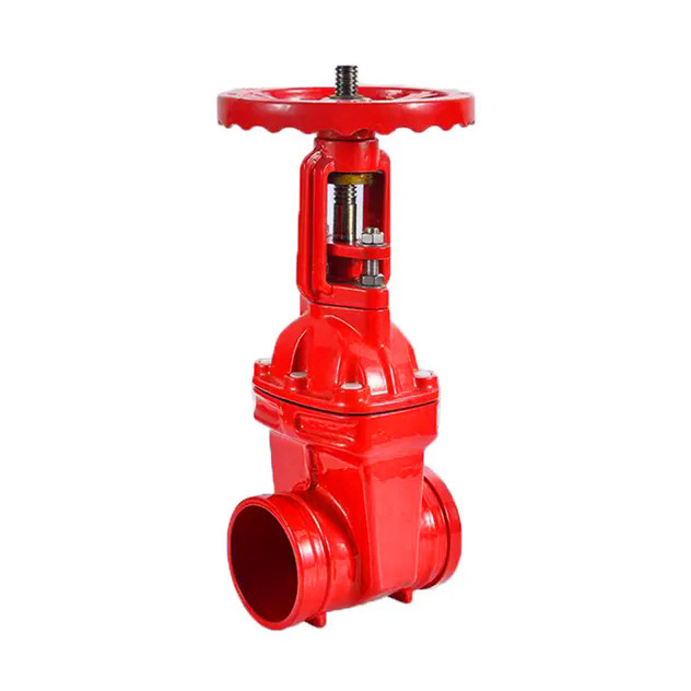 Fire Protection Grooved Rising Stem Gate Valve