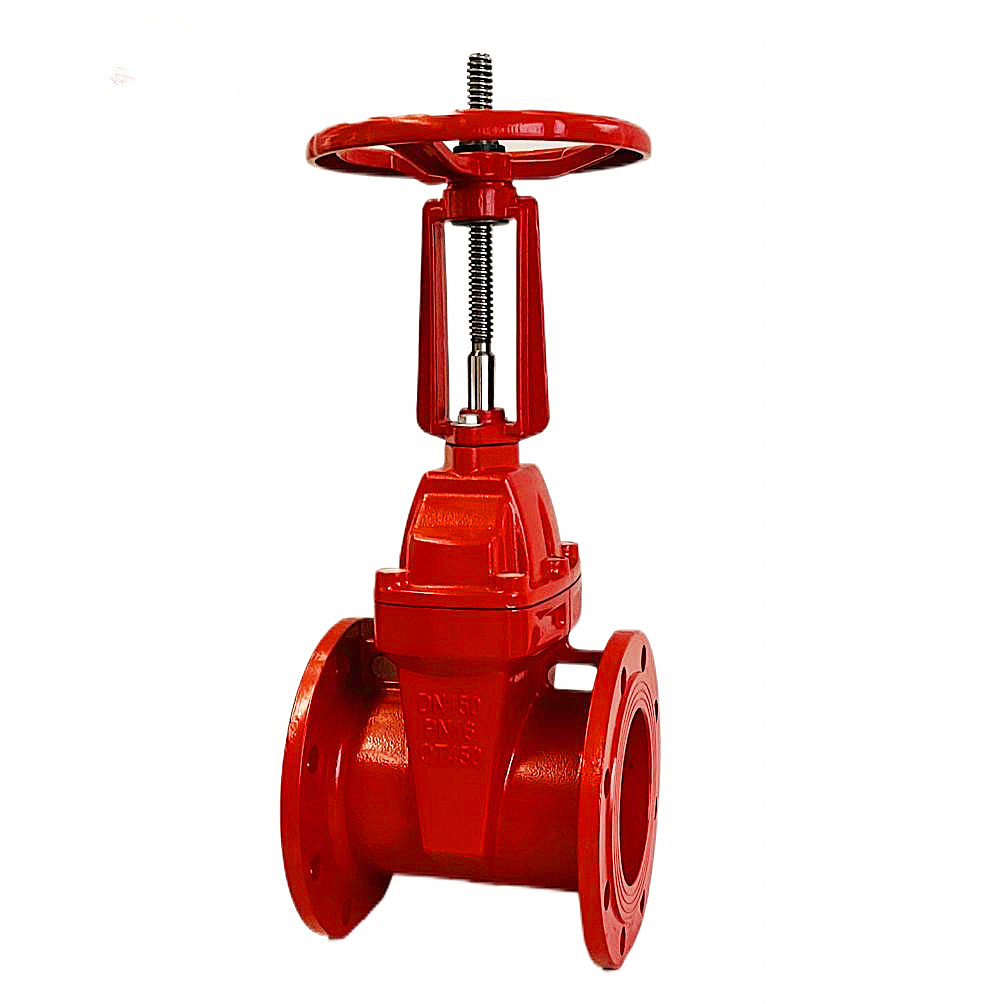 OS & Y Bertahan Flange End Fire Firting Gate Valve